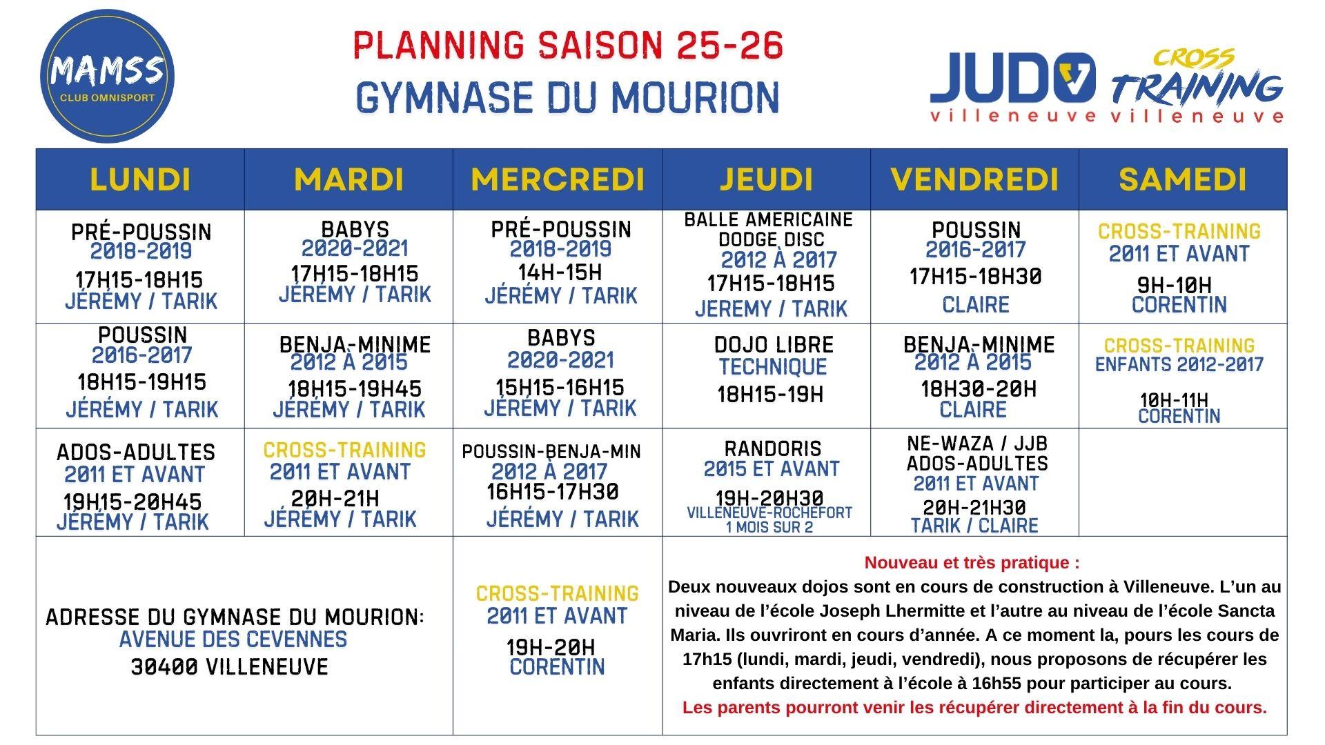 Planning mamss par salle saison 2025 2026 5 1